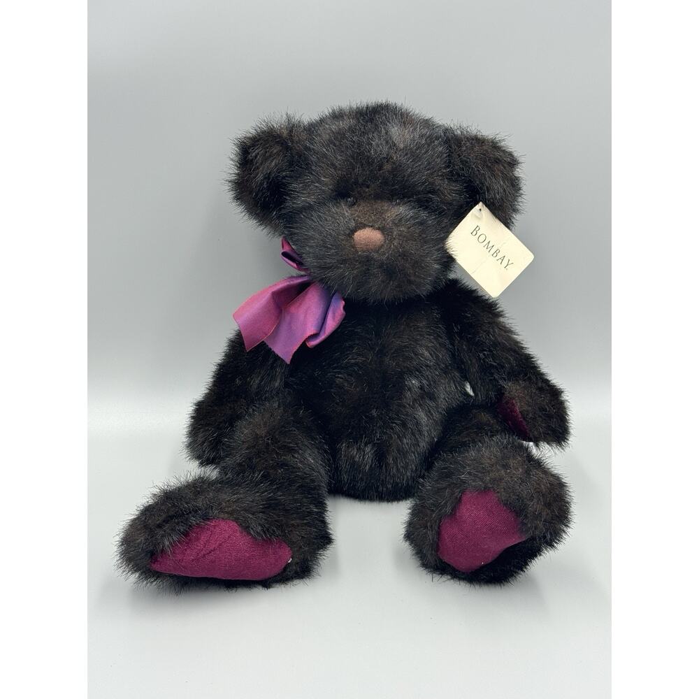 Vintage Bombay Teddy Bear 12” Wilson 4th In Series Annual Limited Edition 2001